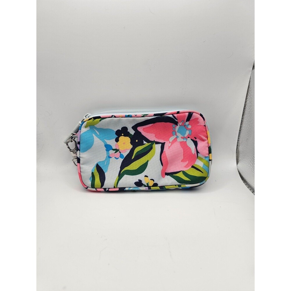 Vera Bradley Floral Wristlet Wallet Zip Case Multicolor Small Pouch - Picture 3 of 6
